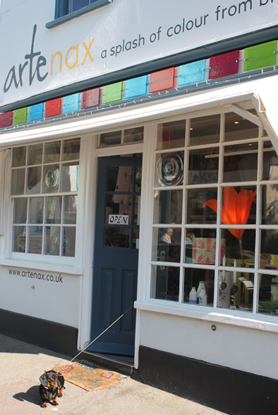 artenax, Topsham shopfront
